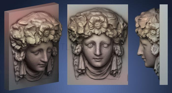 3D model Mascaron 1 (STL)